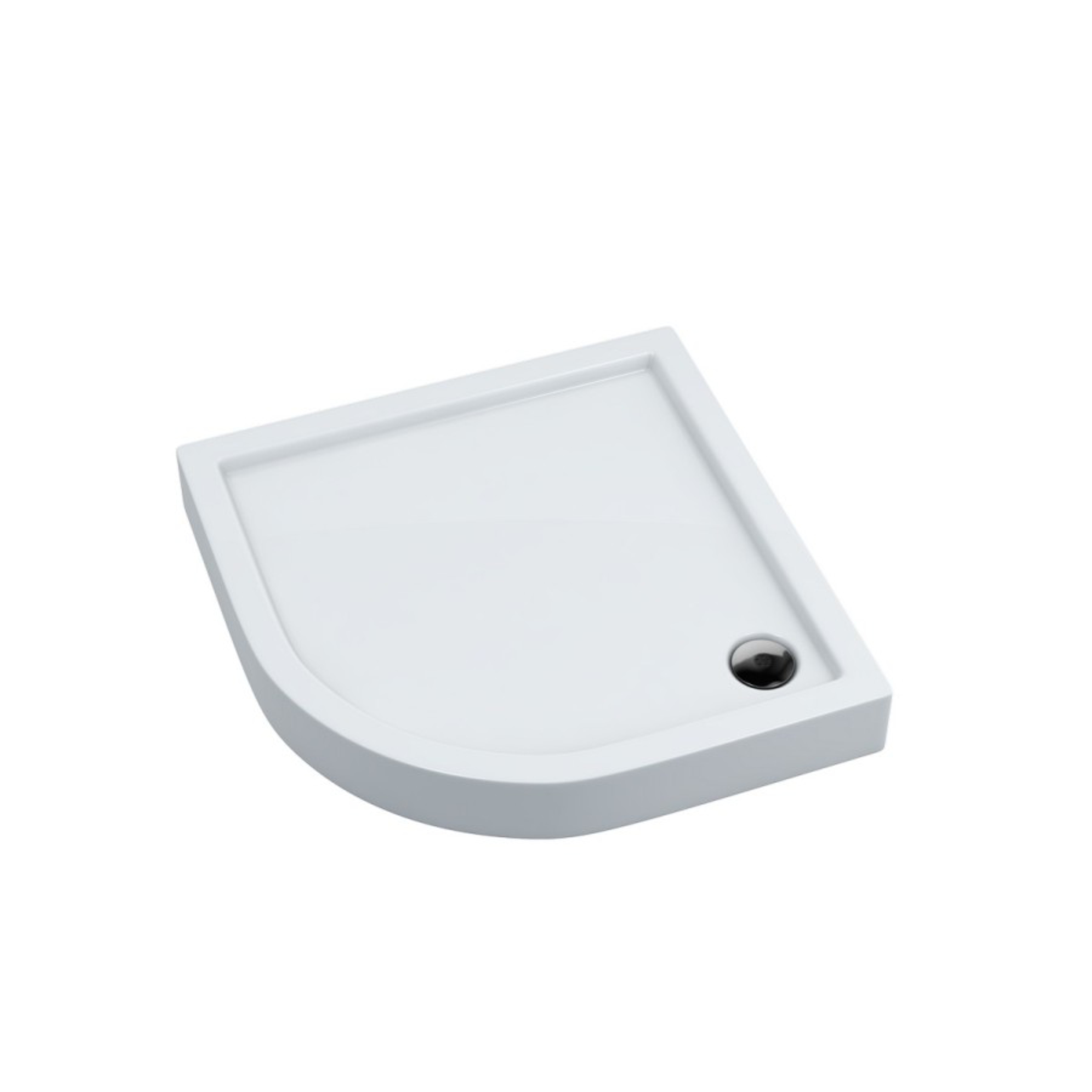 Schedpol Competia piatto doccia semicircolare 90x90 cm bianco 3.0164