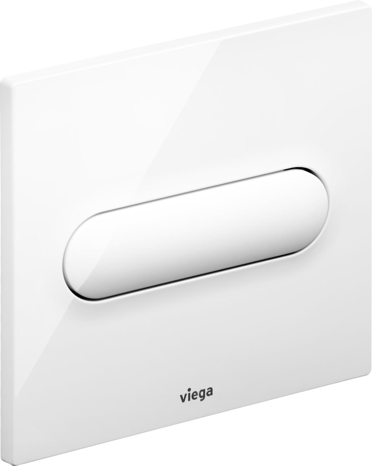 Viega Visign placca di comando per orinatoio bianco 598501