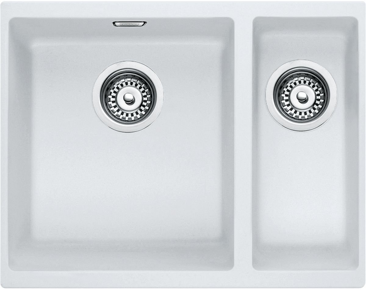 Franke Sirius lavello tectonite 56x44 cm bianco 125.0331.036