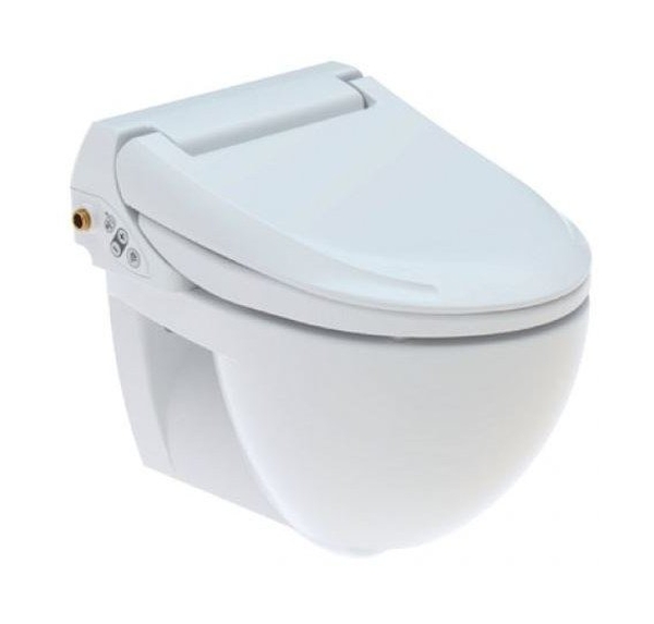 Geberit AquaClean vaso con sedile bidet sospeso senza brida bianco 146.135.11.1