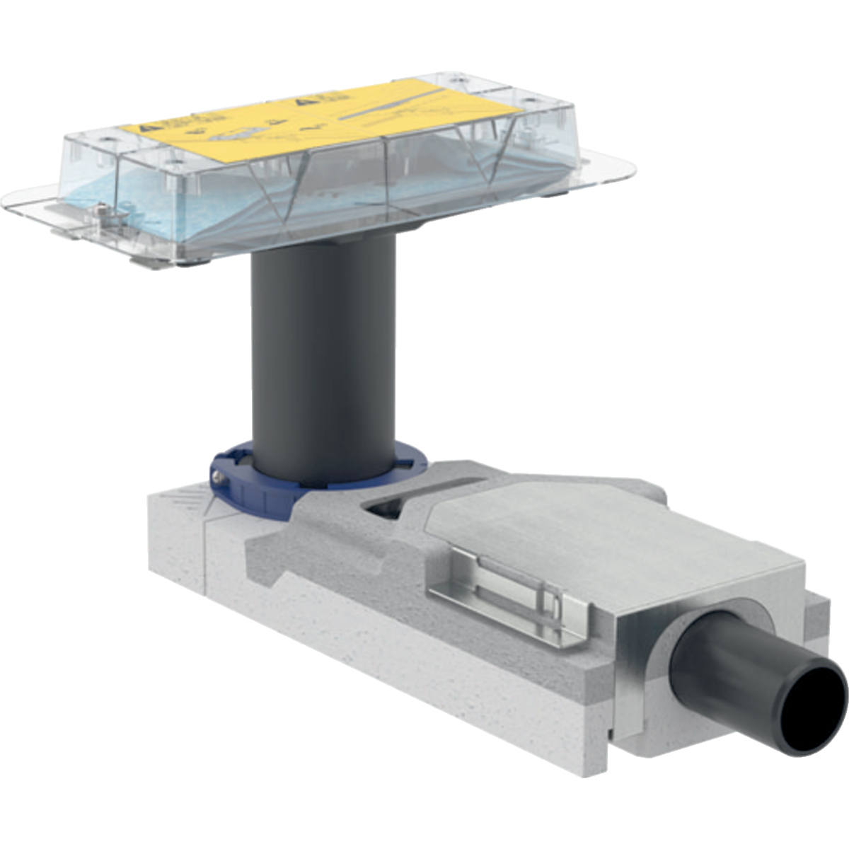 Geberit CleanLine scarico per doccia cm 154.152.00.1