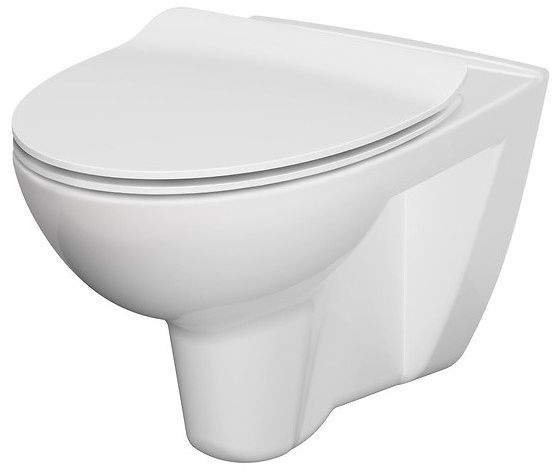 Cersanit Parva vaso wc sospeso senza brida bianco K27-061