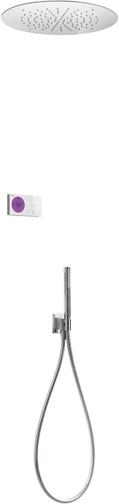 Tres Shower Technology set doccia da incasso con termostato con soffione cromo 092.865.57