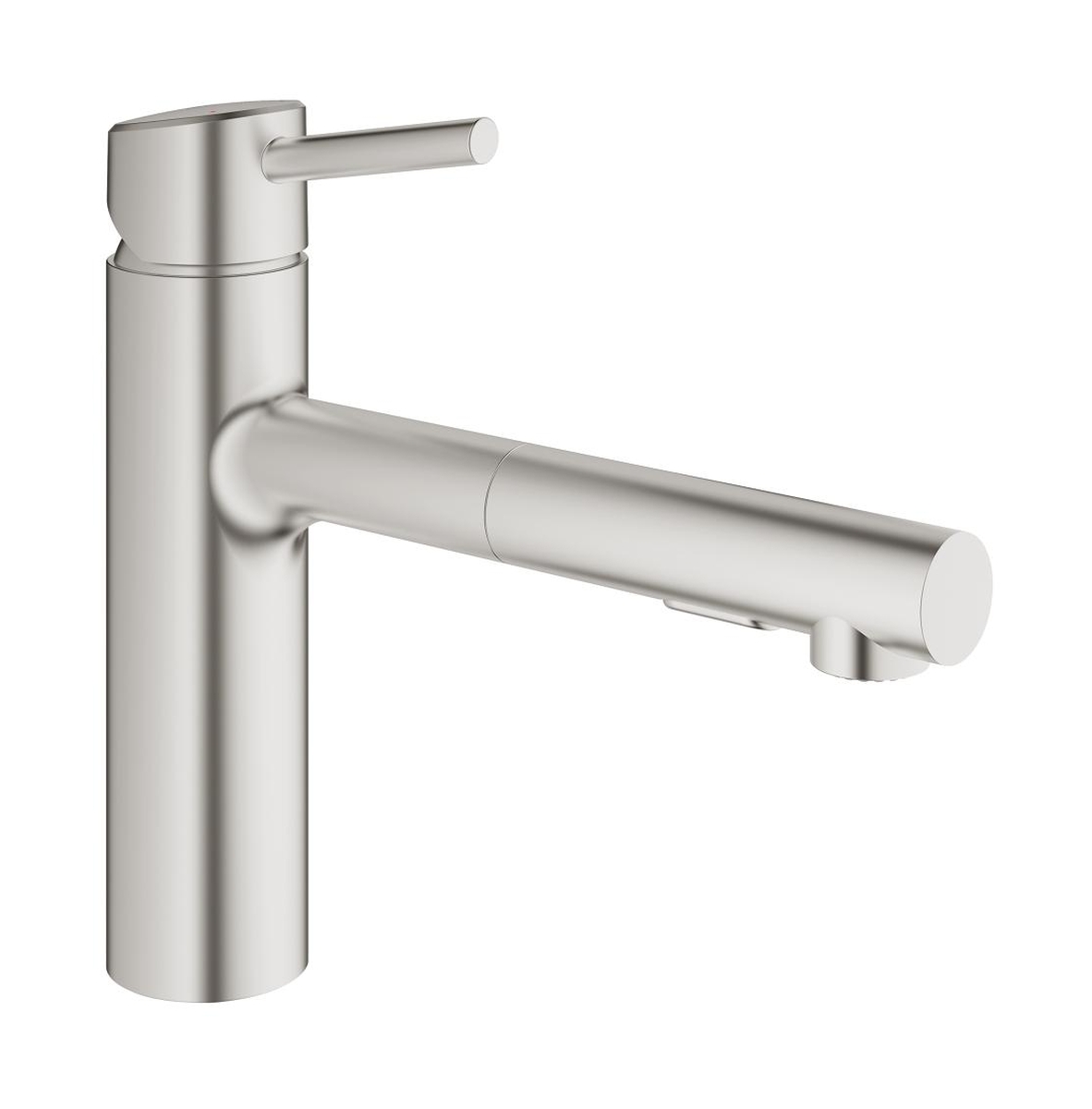 Grohe Concetto rubinetto da cucina verticale SuperSteel 30273DC1