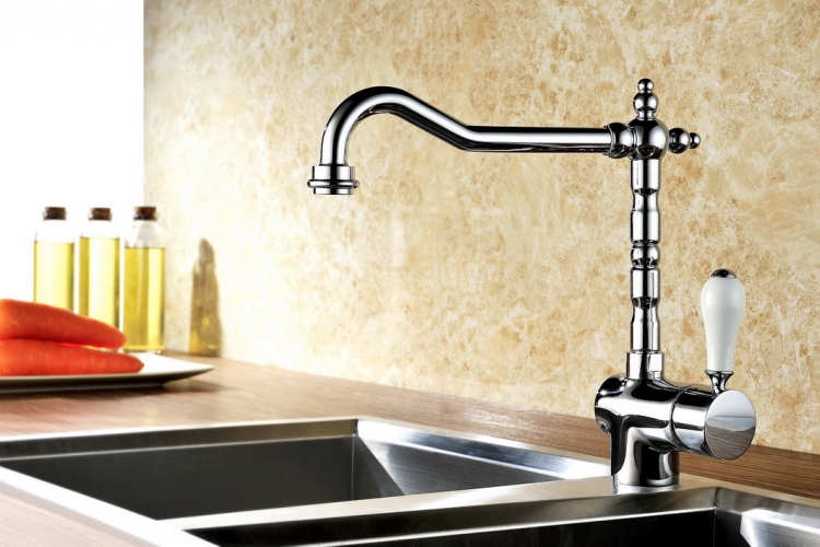 Blue Water Sycylia rubinetto da cucina verticale cromo 5901730610826
