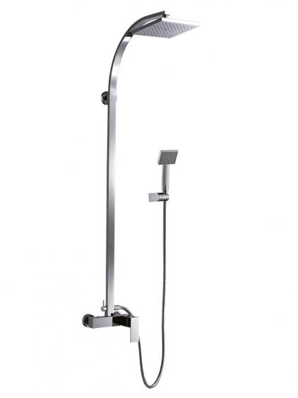 Blue Water Toronto set doccia a parete con soffione cromo TOR-ZKPN.400C