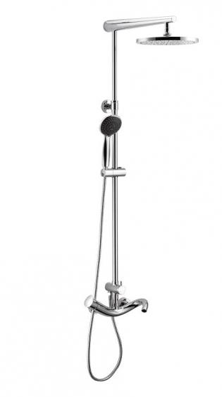Blue Water Rogo set per vasca e doccia a parete con soffione cromo ROG-ZWPN.500C