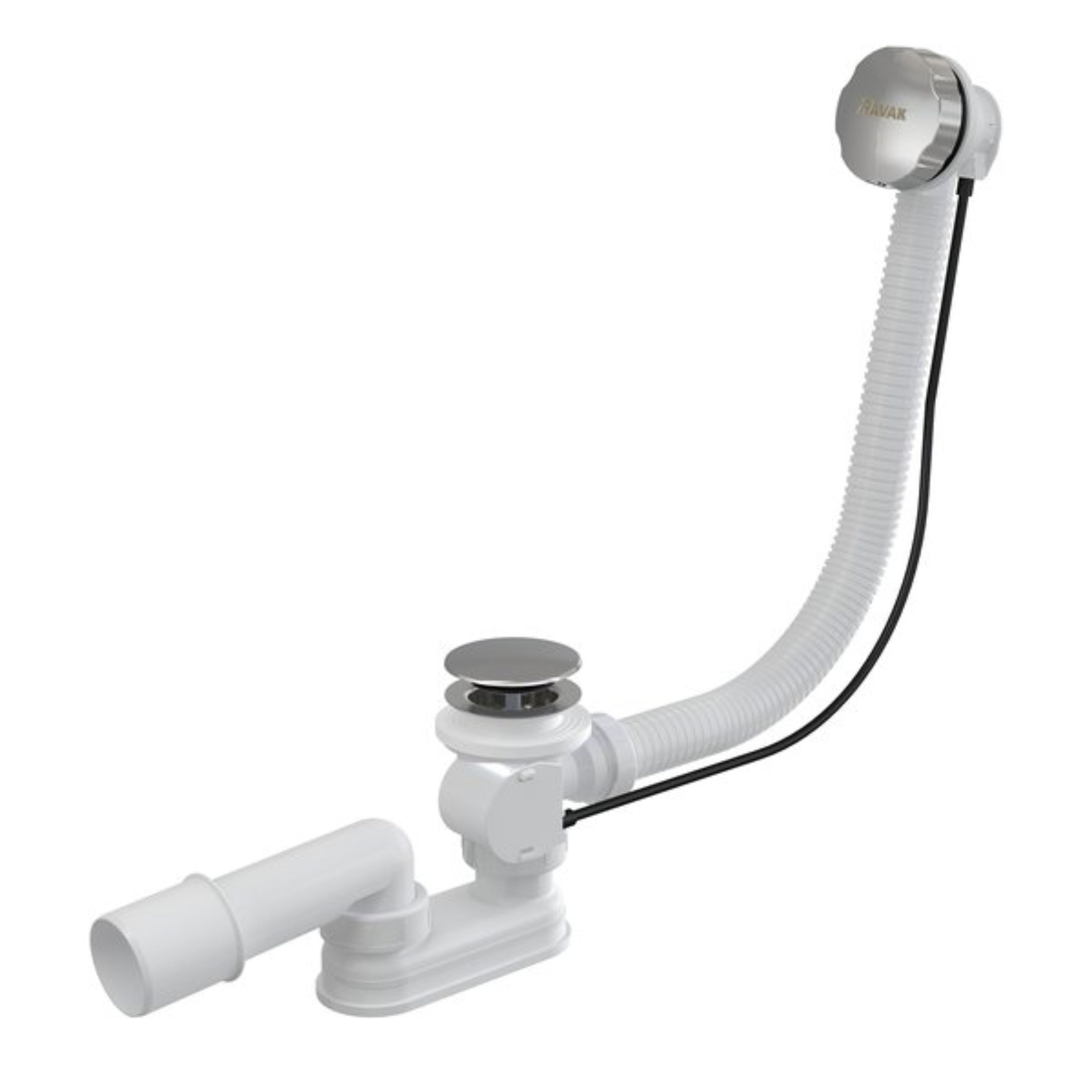 Ravak You sifone per vasca da bagno cromo X01318