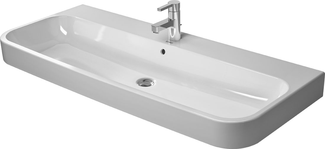 Duravit Happy D.2 lavabo 120x50.5 cm rettangolare da mobile bianco 23181200001
