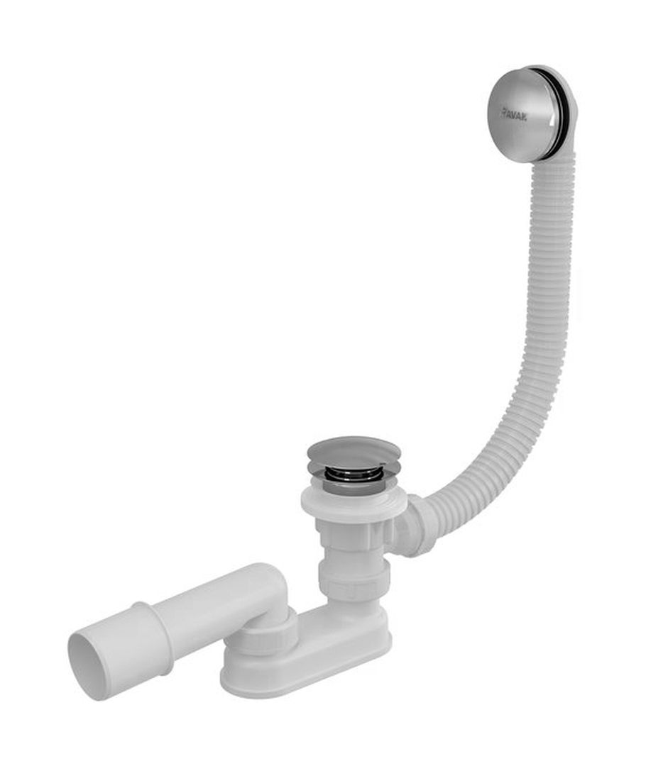 Ravak sifone per vasca da bagno cromo 1472