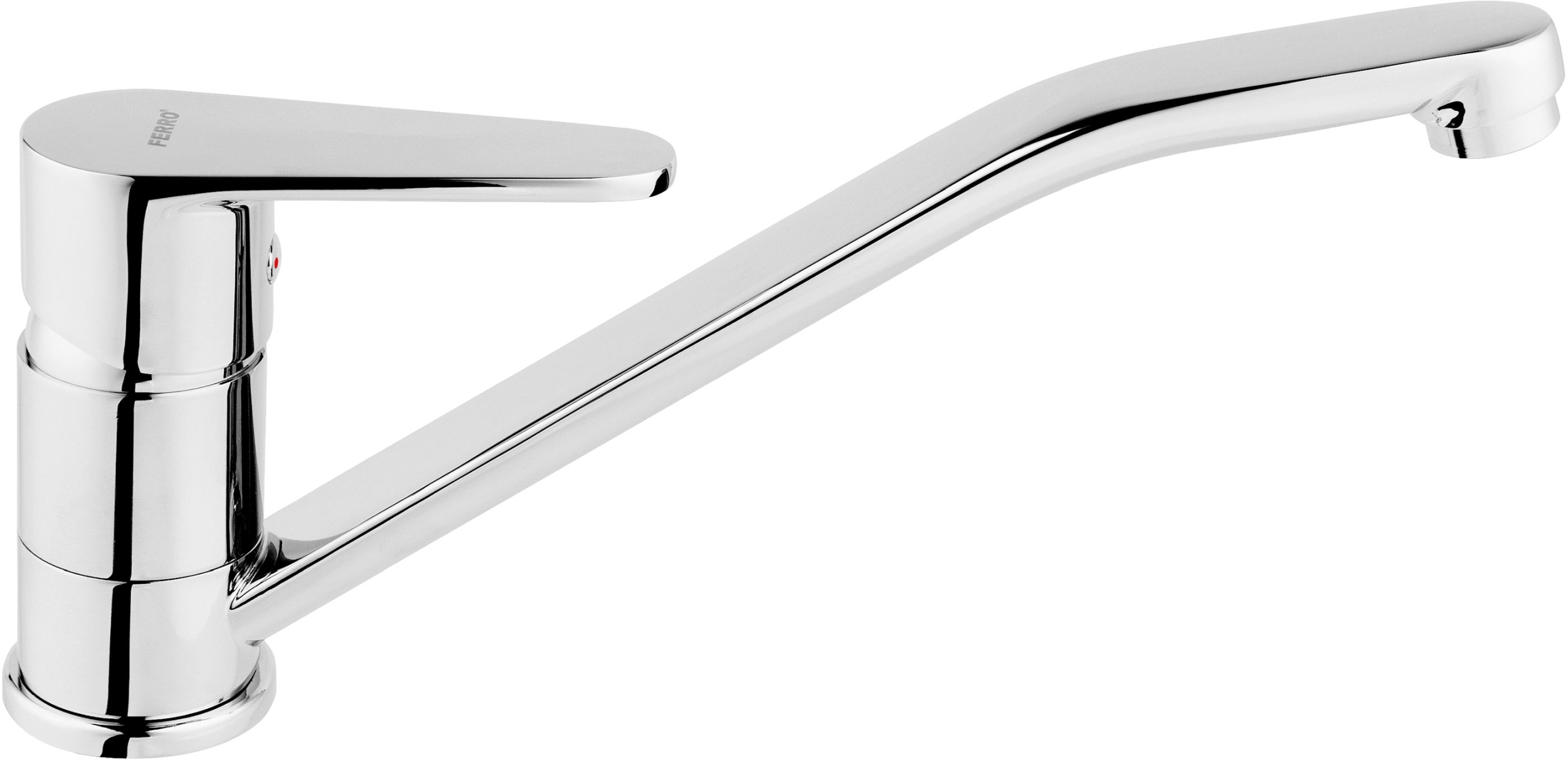 Ferro Algeo rubinetto da cucina verticale cromo BAG4A