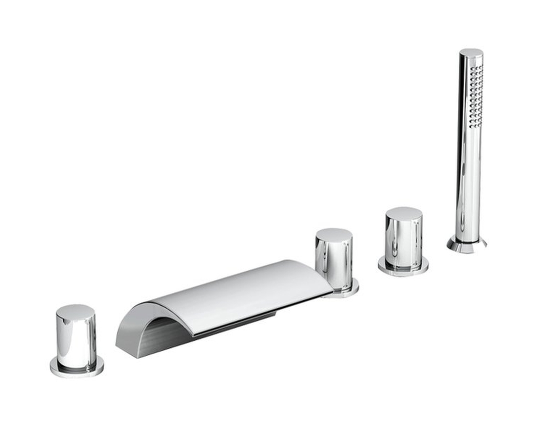 Ravak rubinetto per vasca e doccia bordo vasca cromo X070060