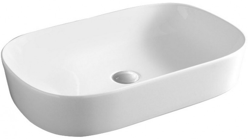 Art Ceram Ghost lavabo 65x41.5 cm ovale da appoggio bianco GHL00201;00