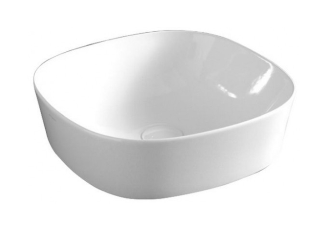 Art Ceram Ghost lavabo 42x42 cm rotonda da appoggio bianco GHL00101;00