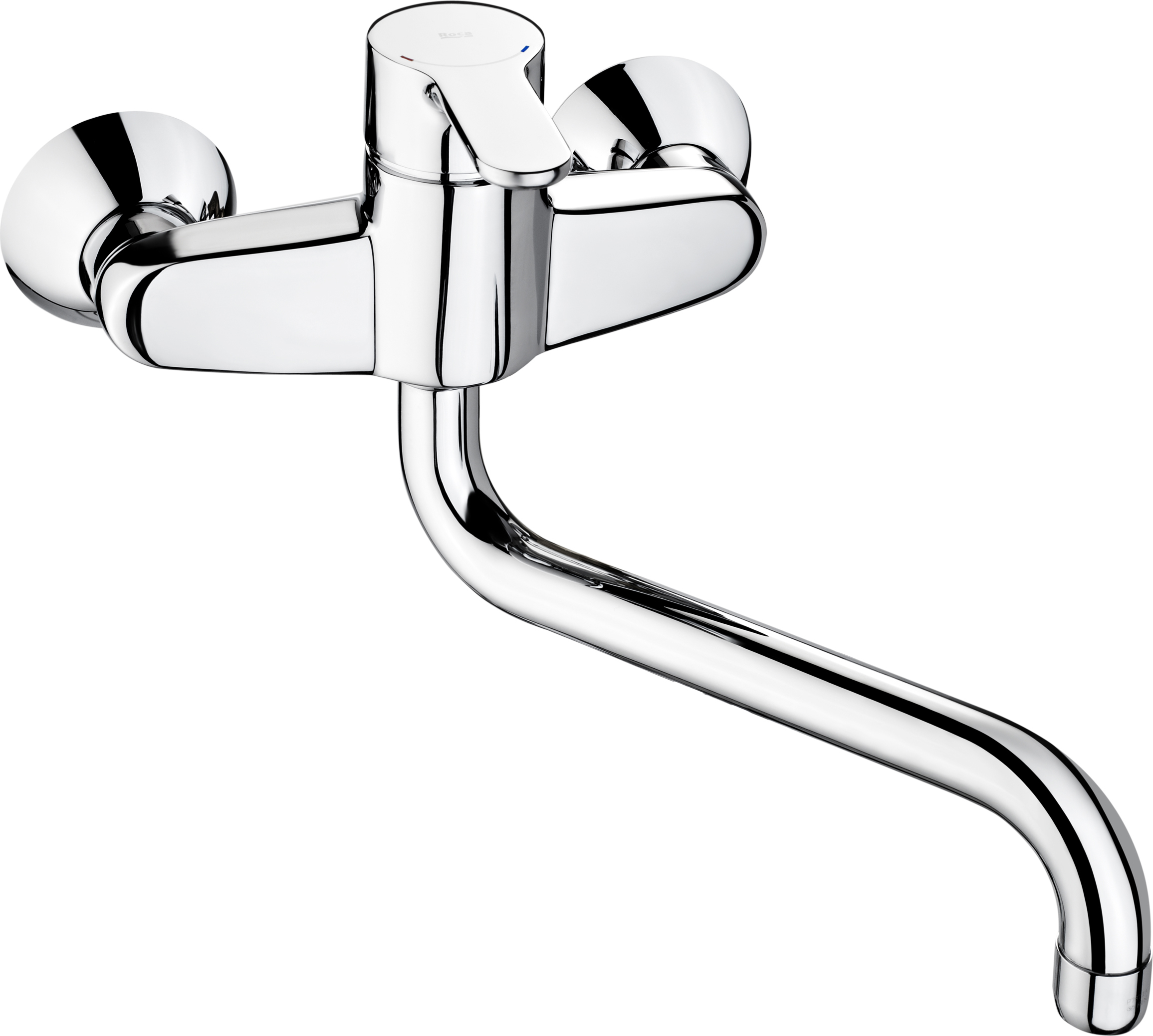 Roca L-20 rubinetto da cucina a parete cromo A5A7609C00