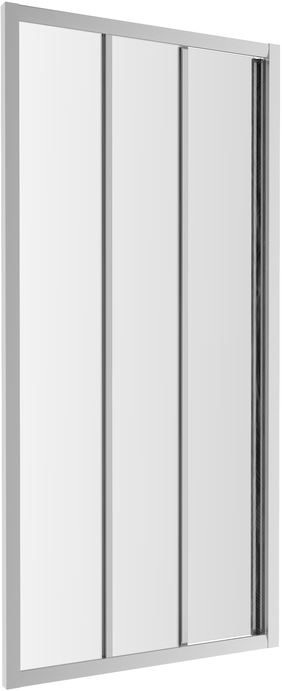 Omnires Bronx porta doccia 110 cm scorrevole cromo lucida/vetro trasparente S20A3110CRTR