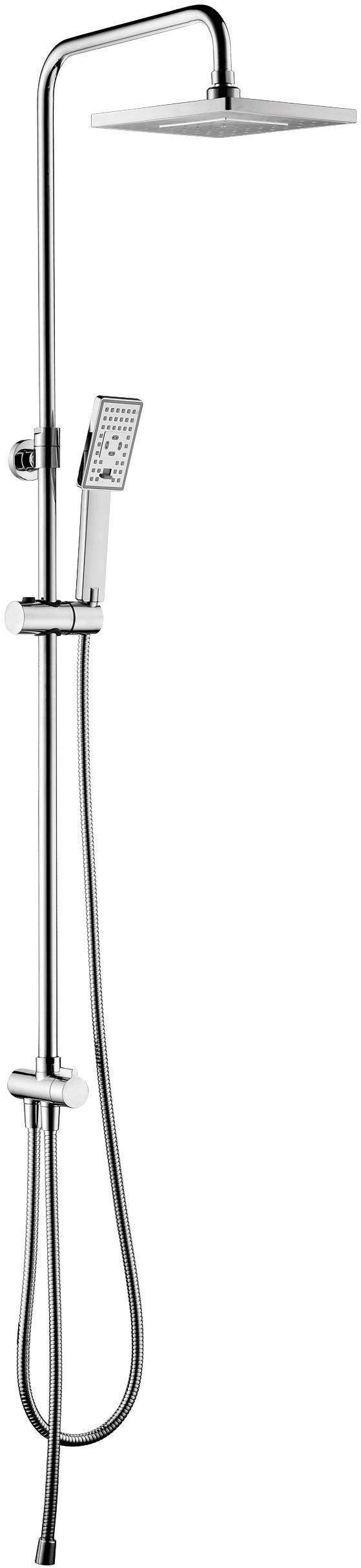 Omnires JimJim set doccia a parete con soffione cromo SYSJIMJIMCR