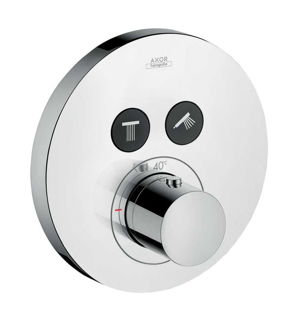 Axor ShowerSelect rubinetto per vasca e doccia da incasso con termostato cromo 36723000