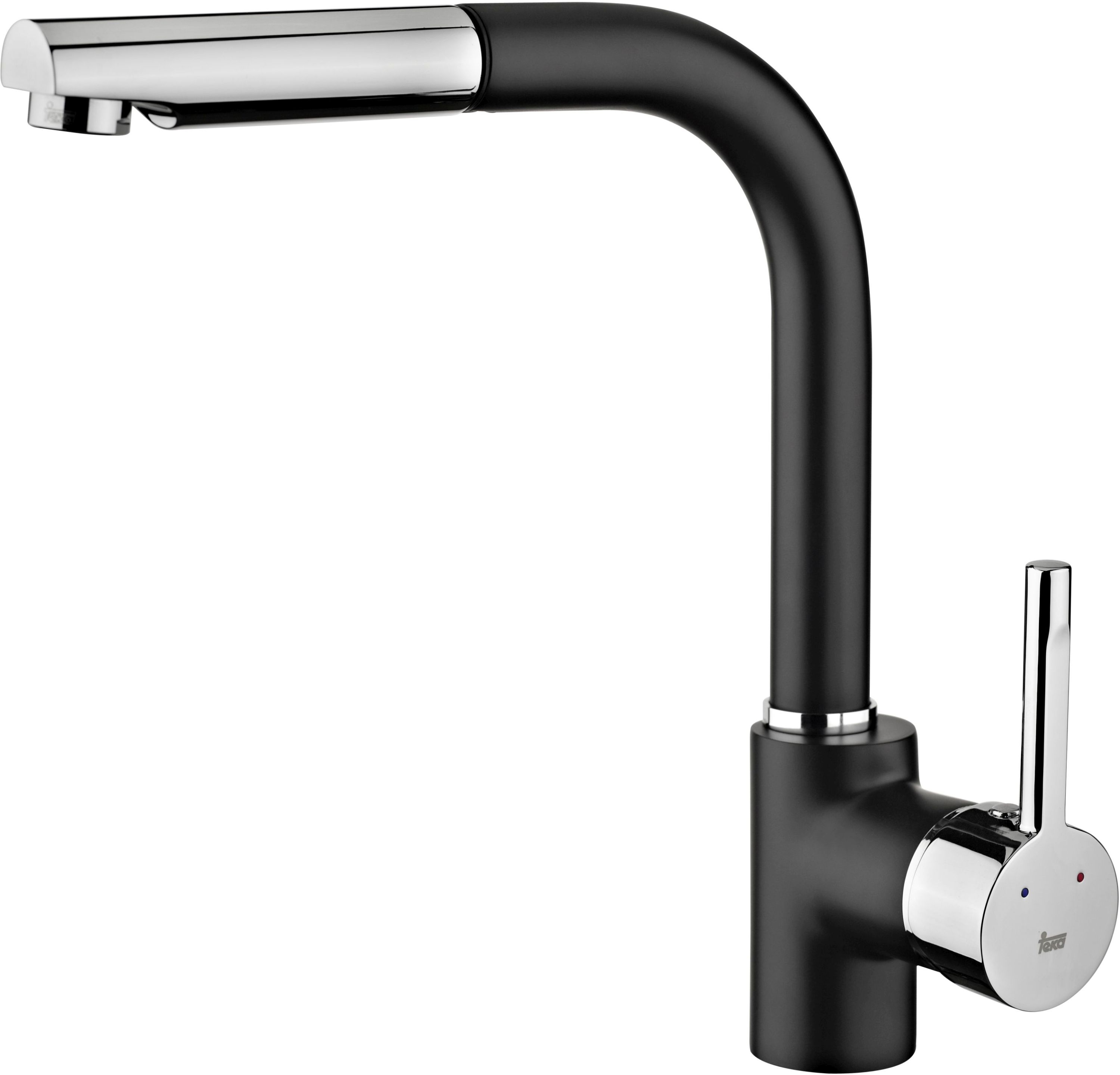 Teka ARK rubinetto da cucina verticale cromo-nero 23938120N