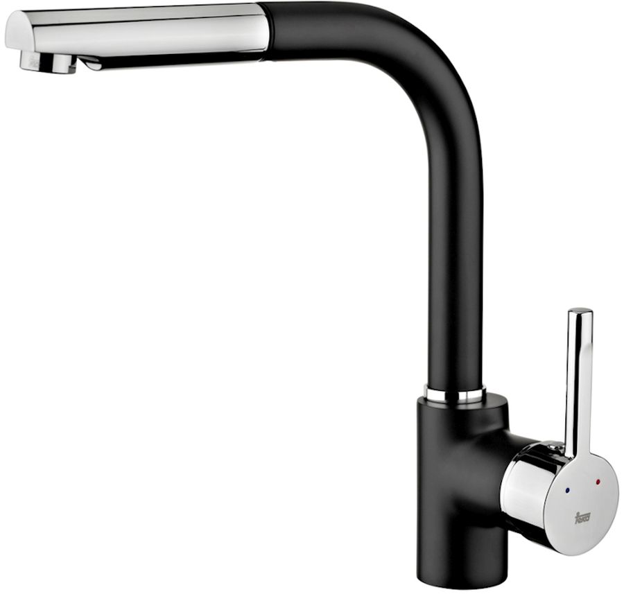 Teka ARK rubinetto da cucina verticale cromo-carbone 23938120CN