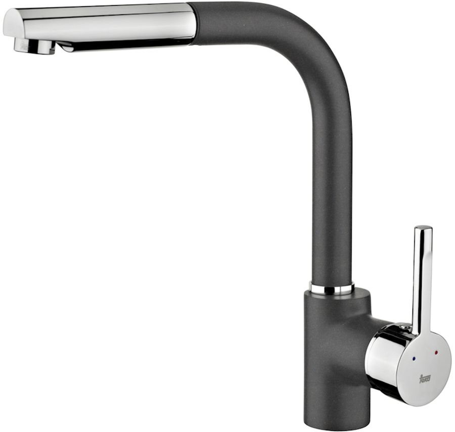 Teka ARK rubinetto da cucina verticale cromo-nero-grafite/grigio 23938120Q