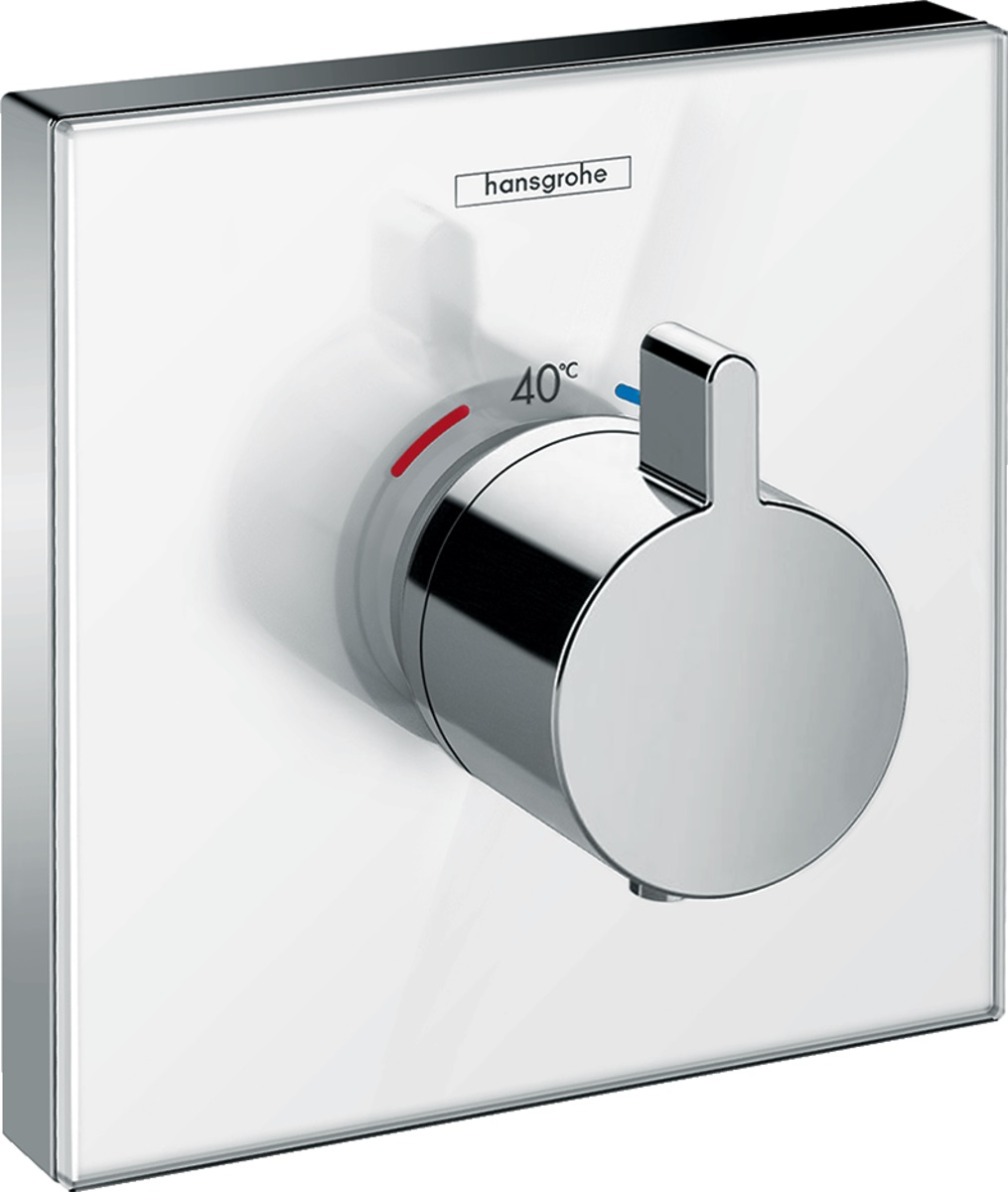 Hansgrohe ShowerSelect rubinetto per doccia da incasso con termostato cromo-bianco 15734400
