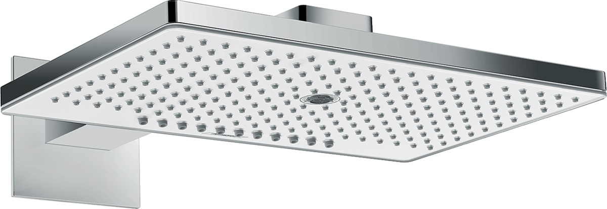 Hansgrohe Rainmaker Select soffione doccia 46.6x30 cm rettangolare cromo-bianco 24007400
