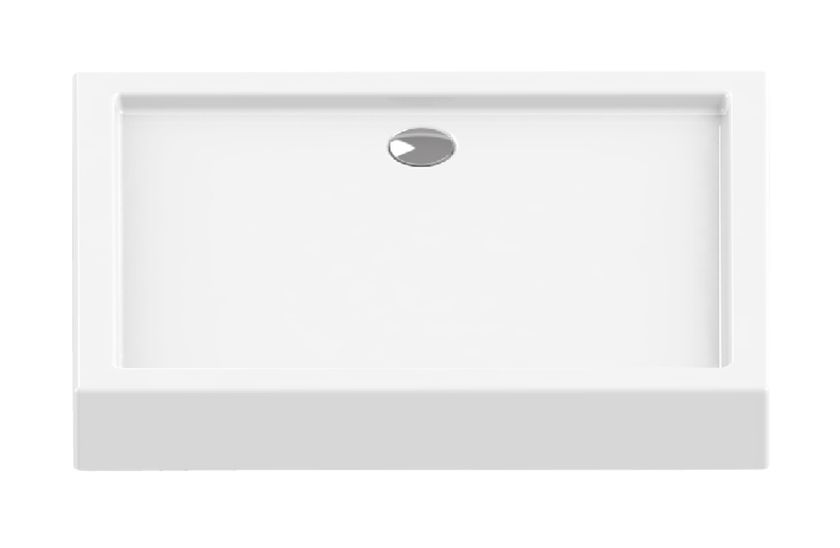 New Trendy Columbus piatto doccia rettangolare 120x90 cm bianco B-0267