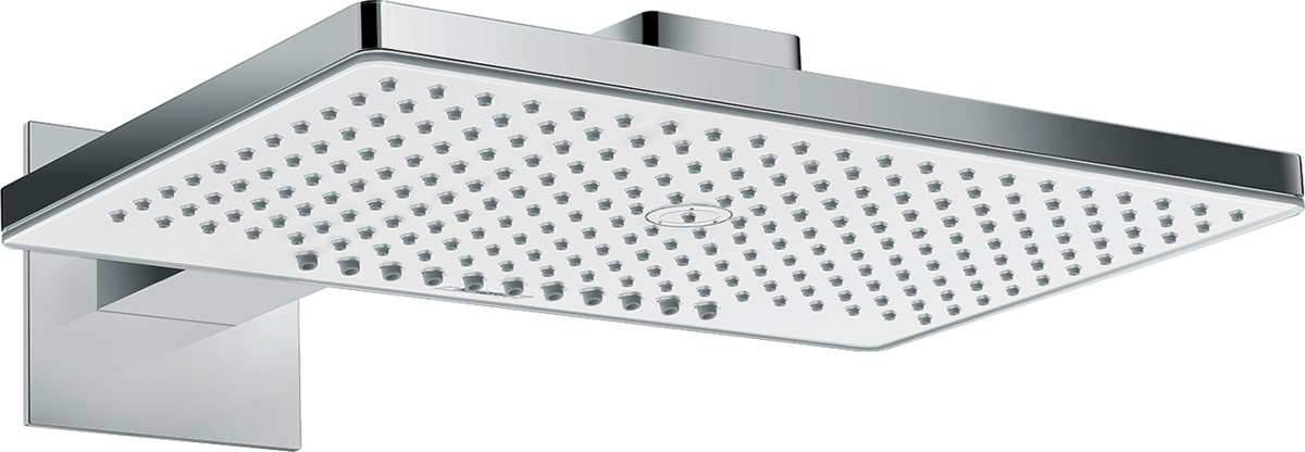 Hansgrohe Rainmaker Select soffione doccia 46.6x30 cm rettangolare cromo-bianco 24015400