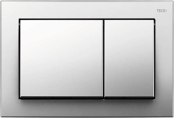 Tece Base placca di comando per WC cromo lucido 9.240.701