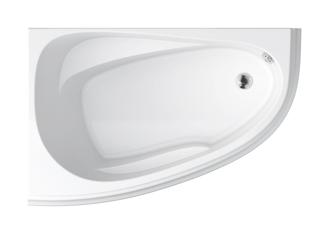 Cersanit Joanna New vasca da bagno angolare 150x95 cm sinistra bianco S301-167