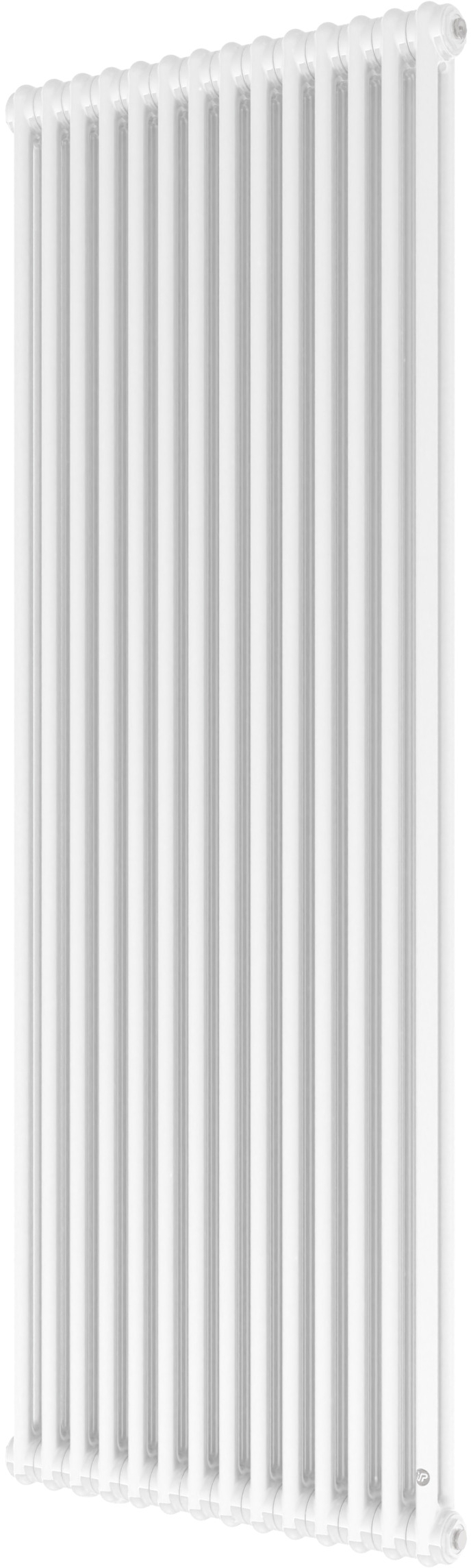 Instal Projekt Tubus 2 radiatore per ambienti 179.3x65 cm podłączenie inferiore bianco TUB2-180/14D50