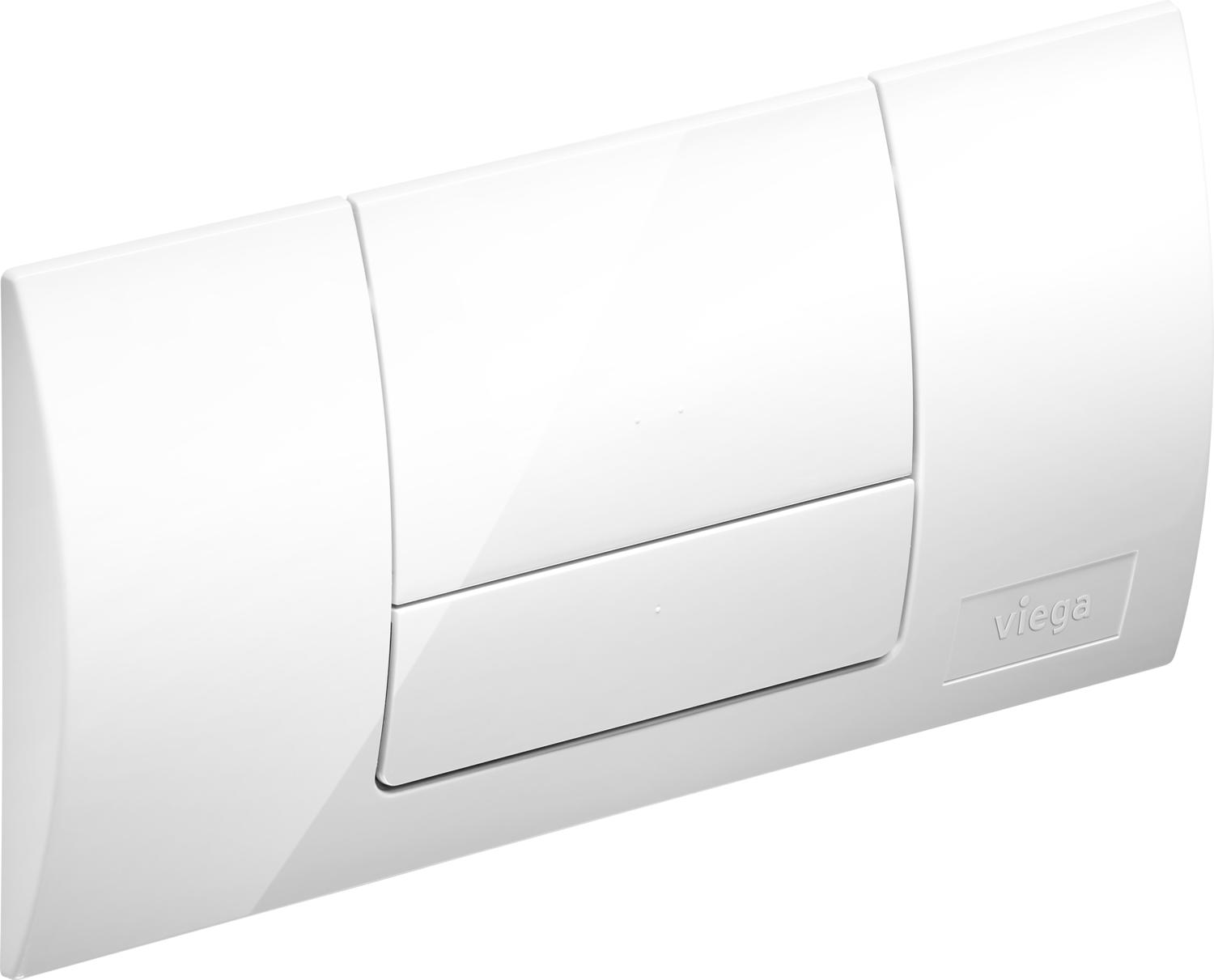 Viega placca di comando per WC bianco 449001