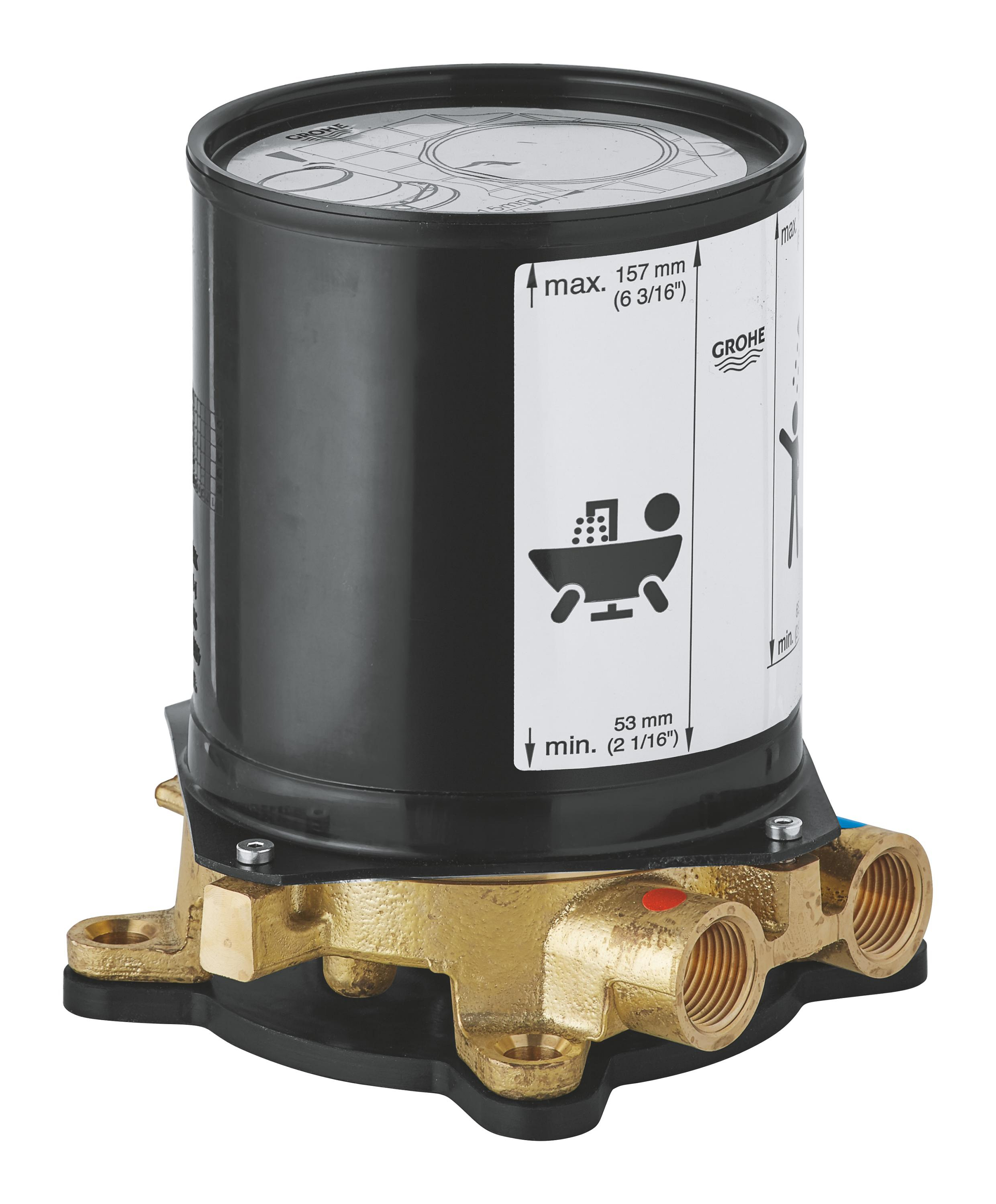 Grohe elemento di montaggio a pavimento 45984001