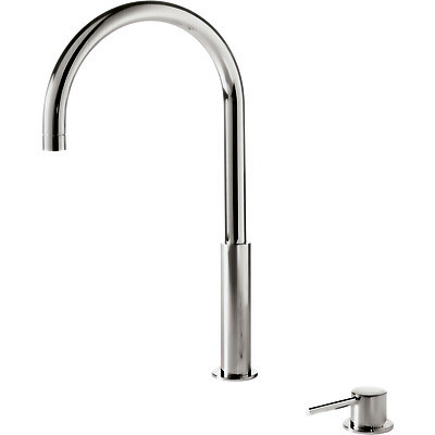 Tres Study Exclusive rubinetto per lavabo verticale acciaio 261.105.02.AC