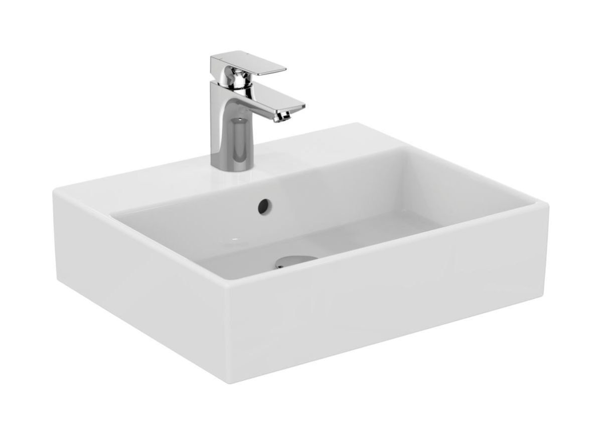 Ideal Standard Strada lavabo 50x42 cm rettangolare da appoggio bianco K081601