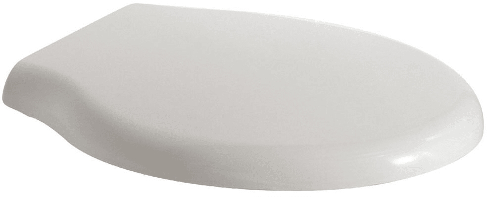 Globo Paestum copriwater a discesa lenta bianco PA029.BI