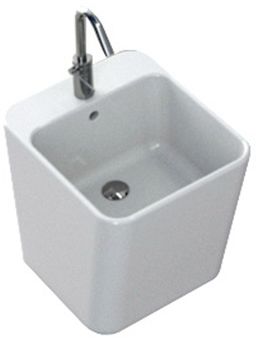 Hatria G-Full lavabo 48x40 cm rettangolare da appoggio bianco YXG801