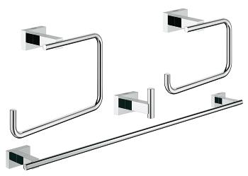 Grohe Essentials set di accessori 4 in 1 StarLight Chrome 40778001