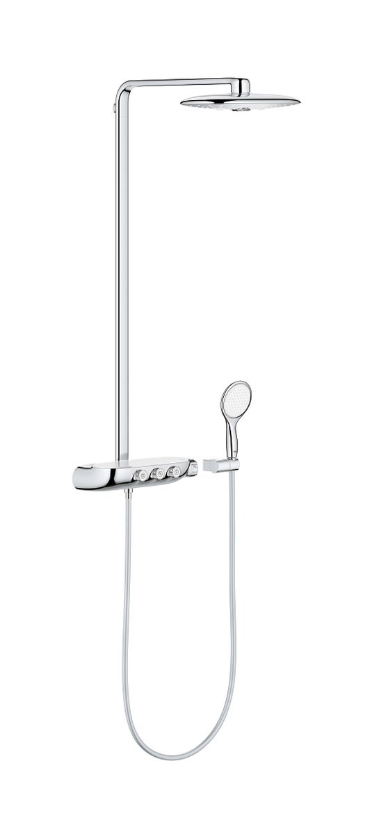 Grohe SmartControl set doccia a parete con termostato con soffione StarLight Chrome 26250000