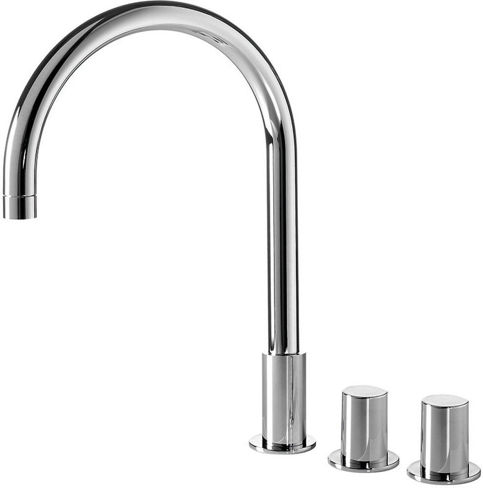 Tres Max-Tres rubinetto per lavabo verticale cromo 061.105.01