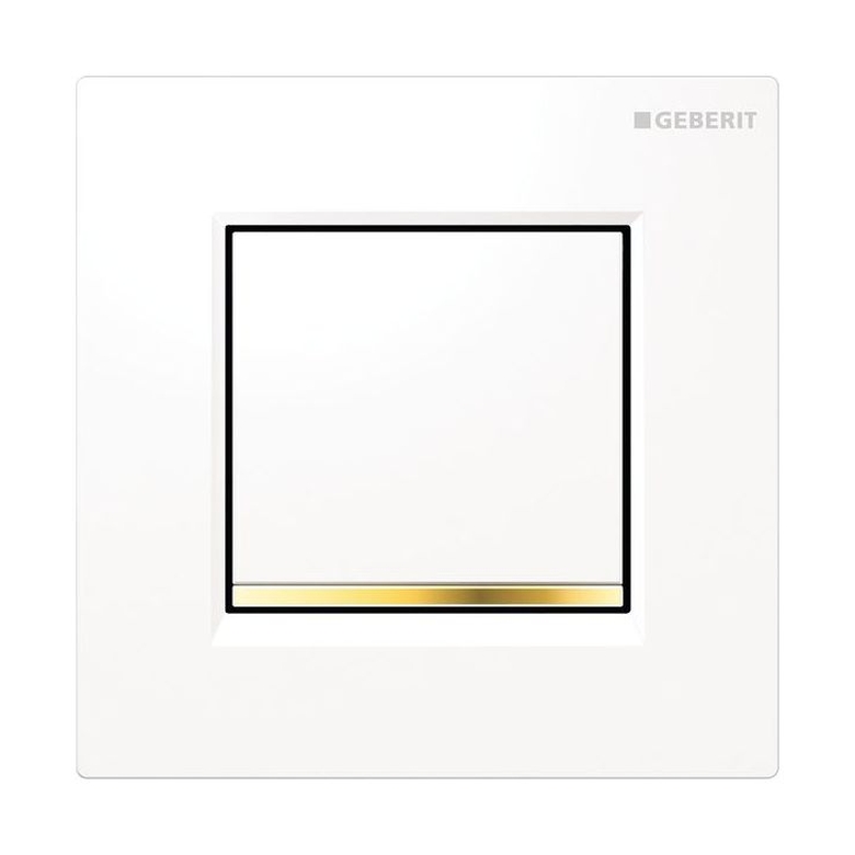 Geberit Typ 20 placca di comando per orinatoio bianco-oro 116.017.KK.1