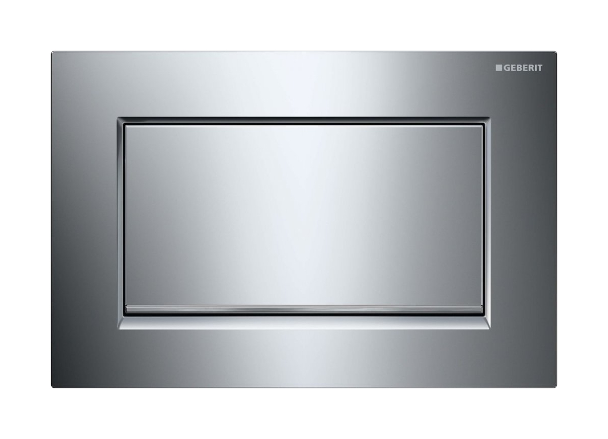 Geberit Sigma10 1M placca di comando per WC cromo lucido-cromo opaco 115.893.KY.1