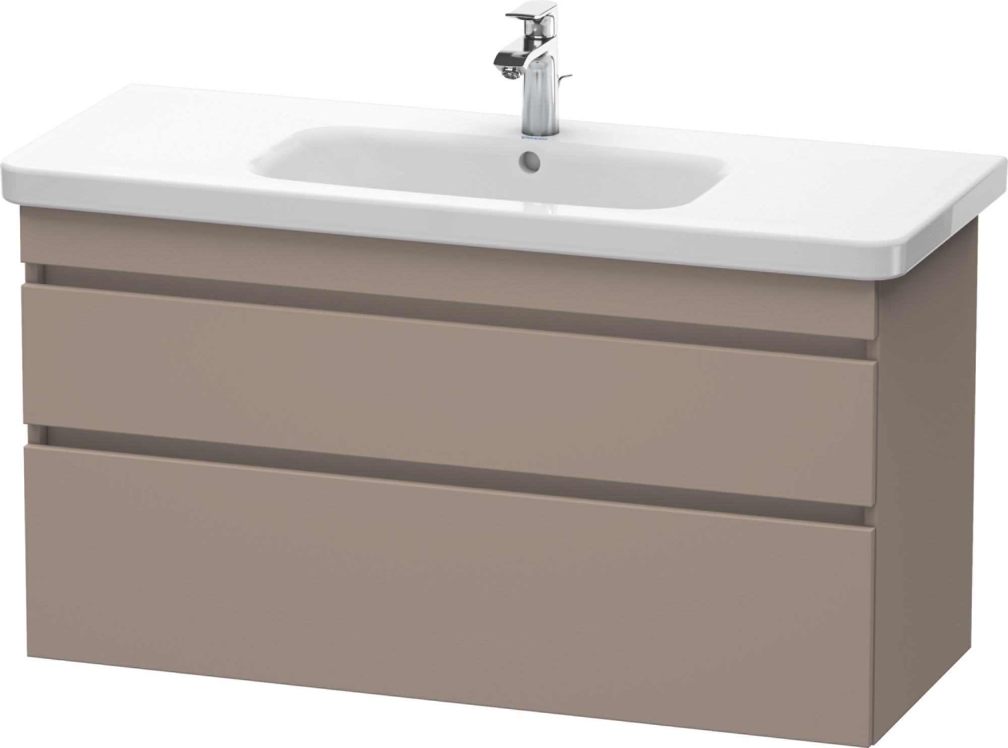 Duravit DuraStyle armadietto 113x44.8x61 cm sottolavabo sospeso grigio DS649504343