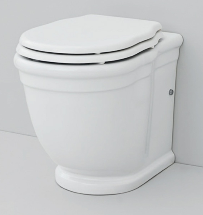 Art Ceram Hermitage vaso wc a terra bianco HEV00501;00