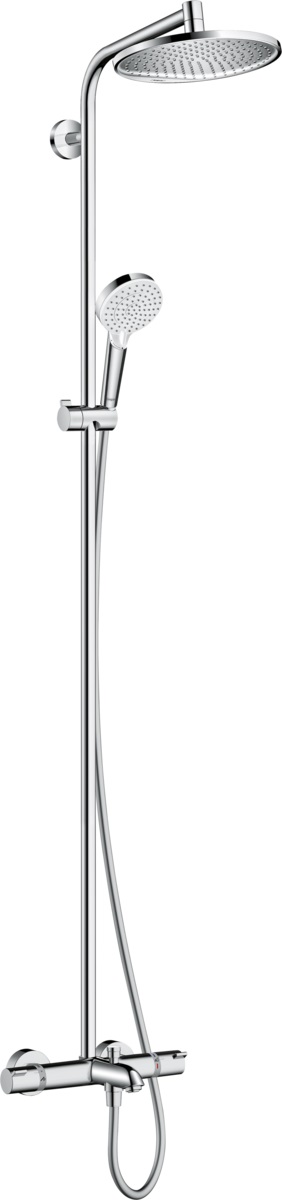 Hansgrohe Crometta set doccia a parete con termostato cromo 27320000