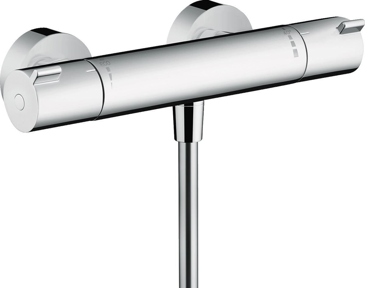 Hansgrohe Ecostat rubinetto per doccia a parete con termostato cromo 13211000