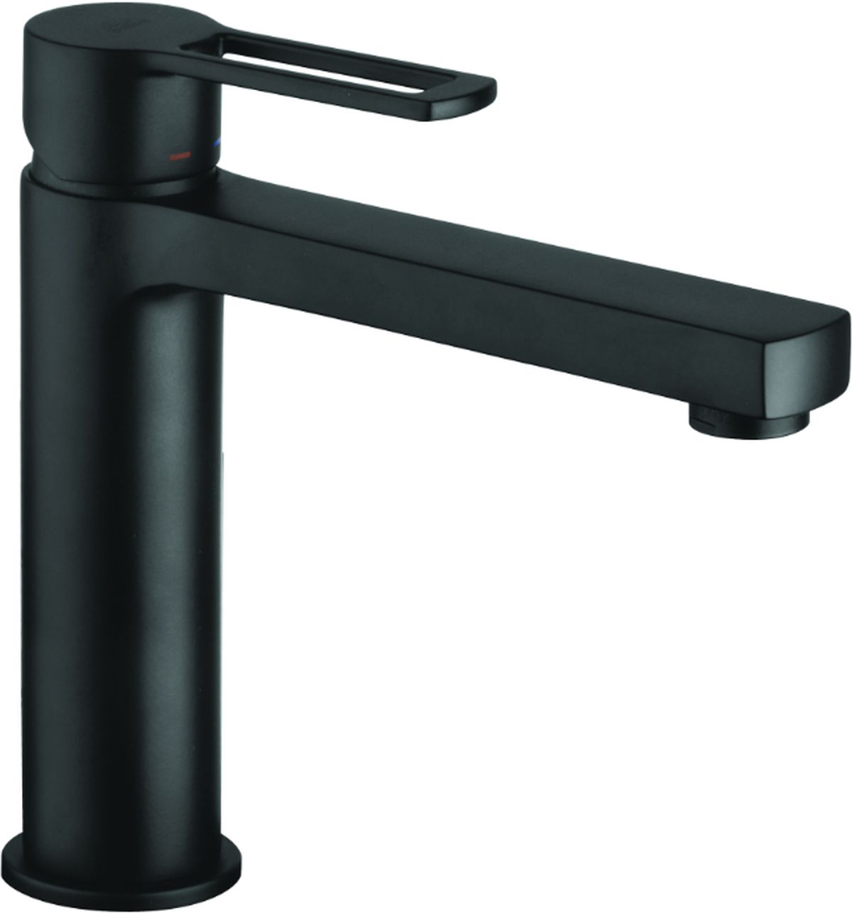 Paffoni Ringo rubinetto per lavabo verticale nero RIN073NO