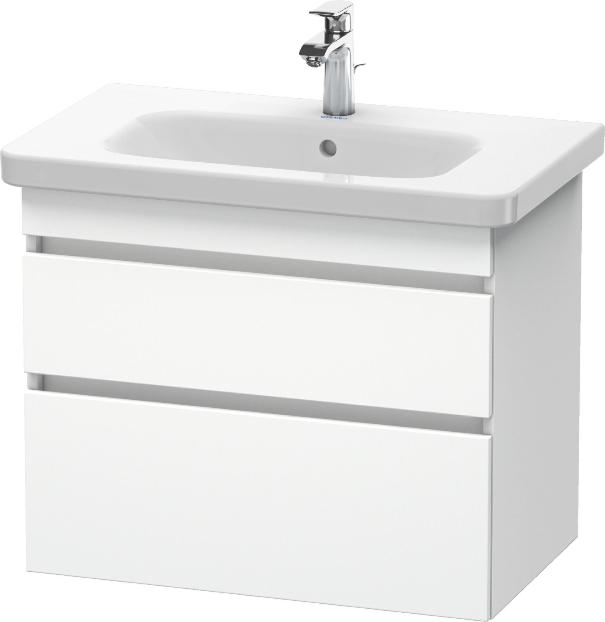 Duravit DuraStyle armadietto 73x44.8x61 cm sottolavabo sospeso bianco DS648101818