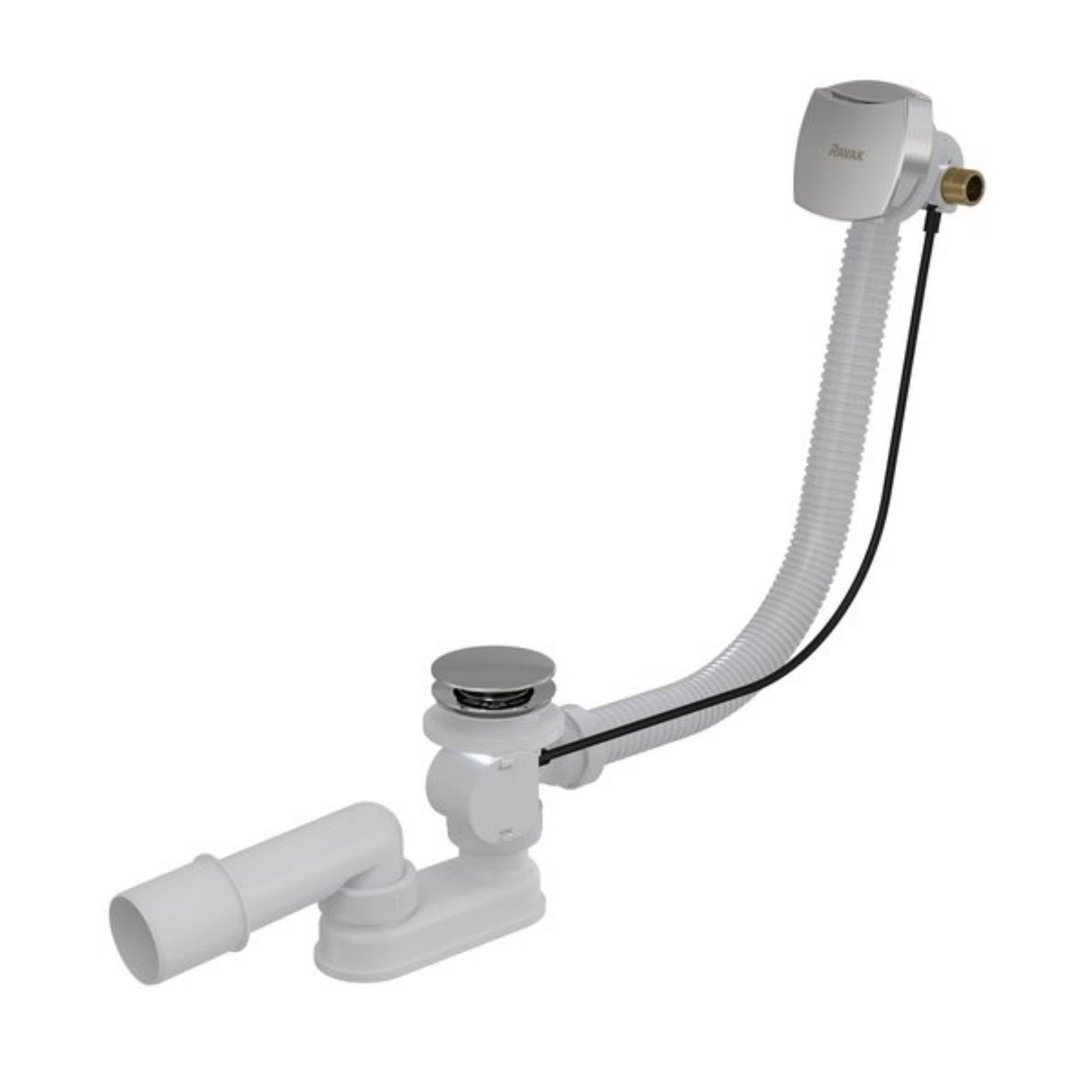 Ravak sifone per vasca da bagno cromo X01504